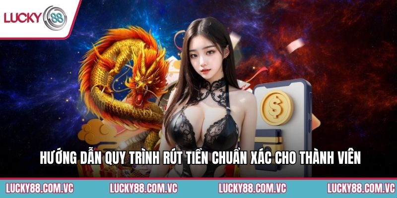 Hướng dẫn quy trình rút tiền chuẩn xác cho thành viên