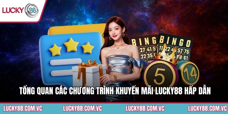 Tổng quan các chương trình khuyến mãi Lucky88 hấp dẫn